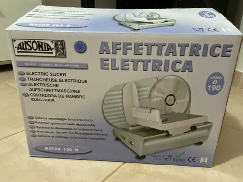 Affettatrice elettrica ausonia - affettatrice,